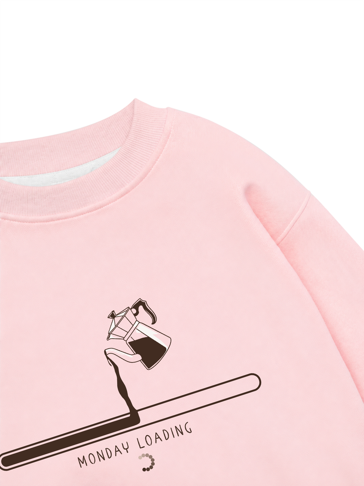 Áo Sweater Nỉ Hai Da Monday Loading