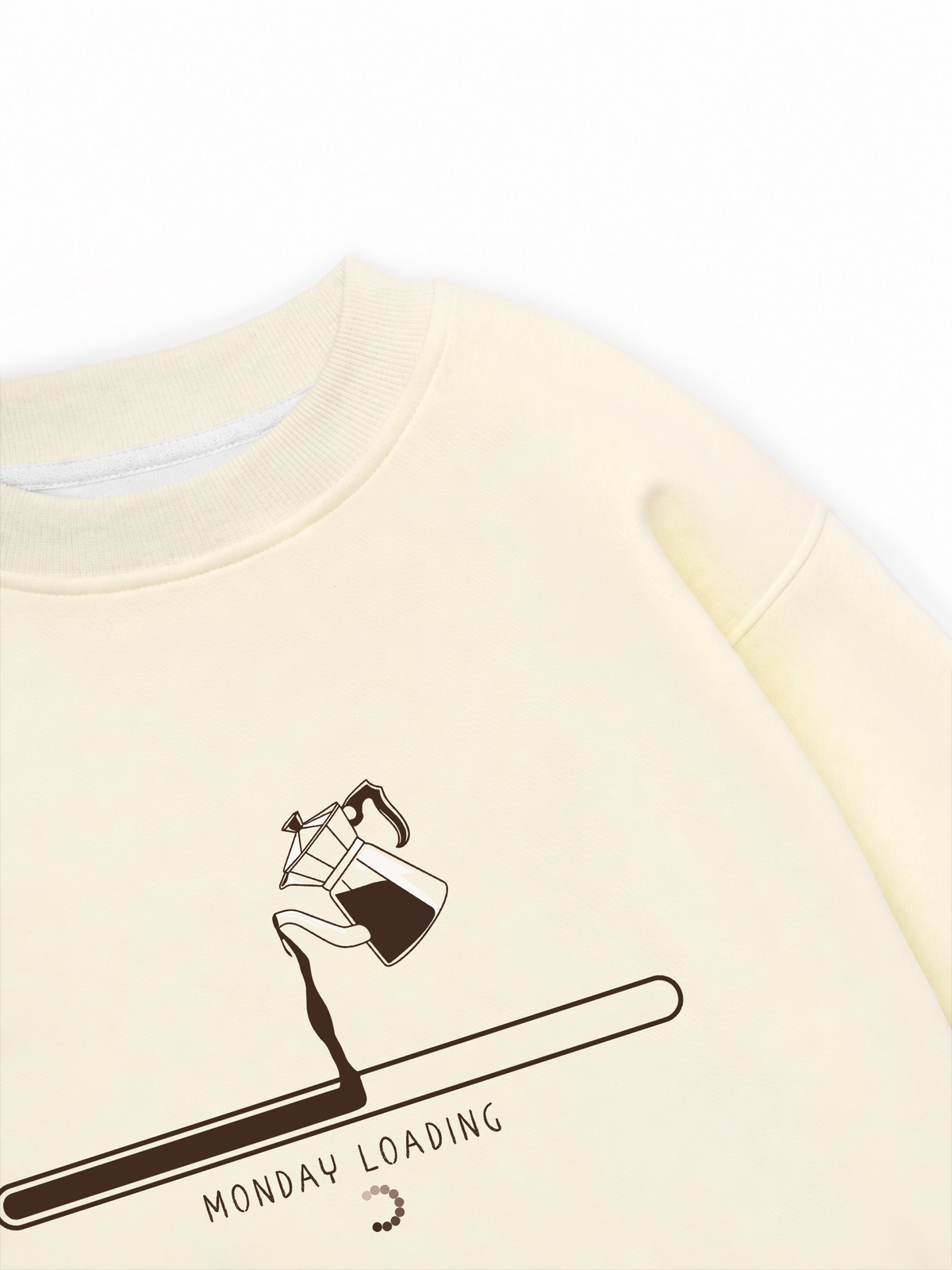 Áo Sweater Nỉ Hai Da Monday Loading