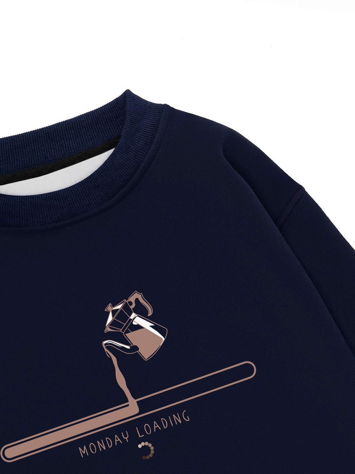Áo Sweater Nỉ Hai Da Monday Loading