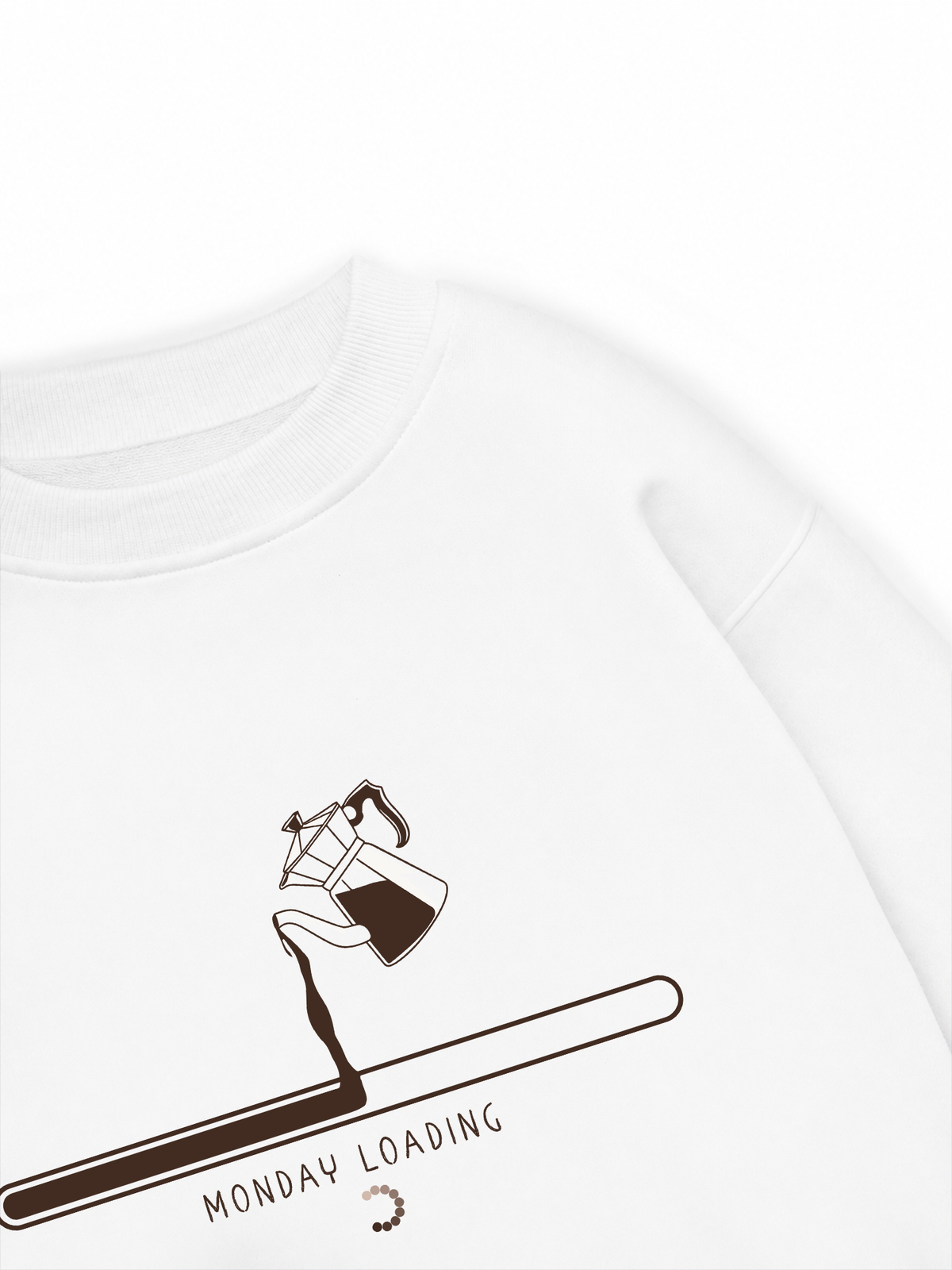 Áo Sweater Nỉ Hai Da Monday Loading
