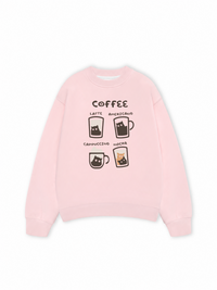 Áo Sweater Nỉ Hai Da Coffee Latte Americano Capuccino Mocha