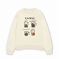 Áo Sweater Nỉ Hai Da Coffee Latte Americano Capuccino Mocha