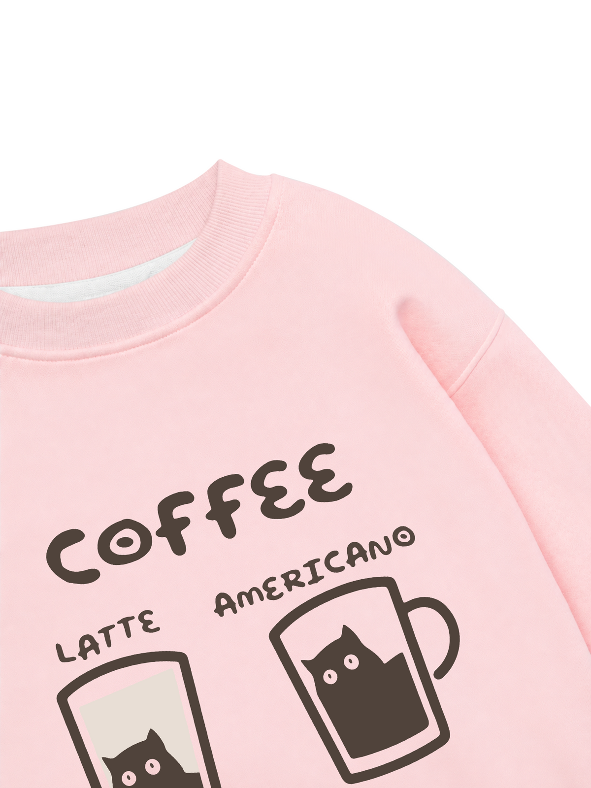 Áo Sweater Nỉ Hai Da Coffee Latte Americano Capuccino Mocha