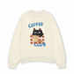Áo Sweater Nỉ Hai Da Coffee Club Black Cat