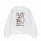 Áo Sweater Nỉ Hai Da Coffee I'll Start Working