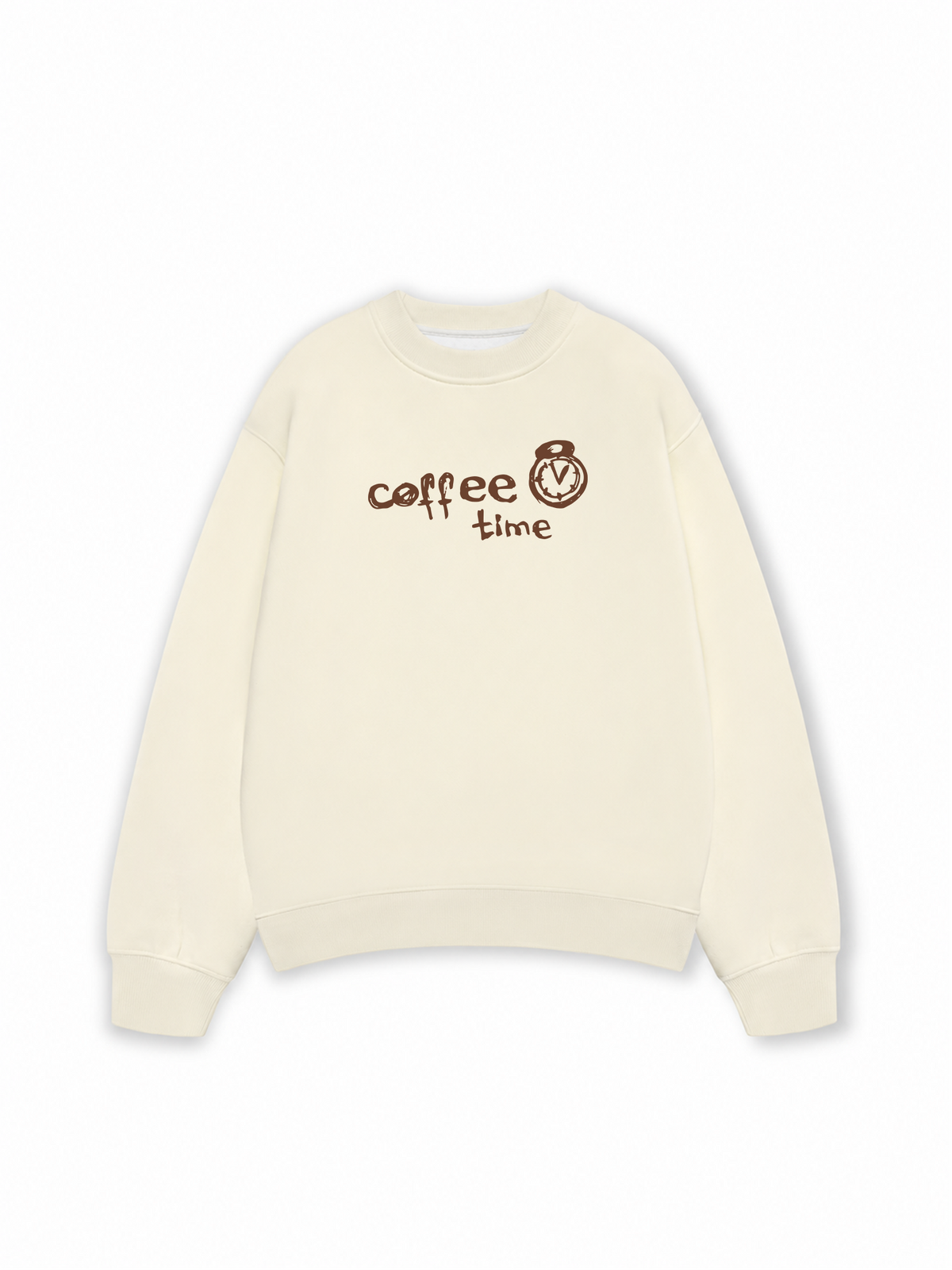 Áo Sweater Nỉ Hai Da Coffee Time