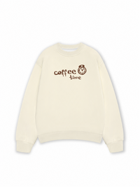 Áo Sweater Nỉ Hai Da Coffee Time