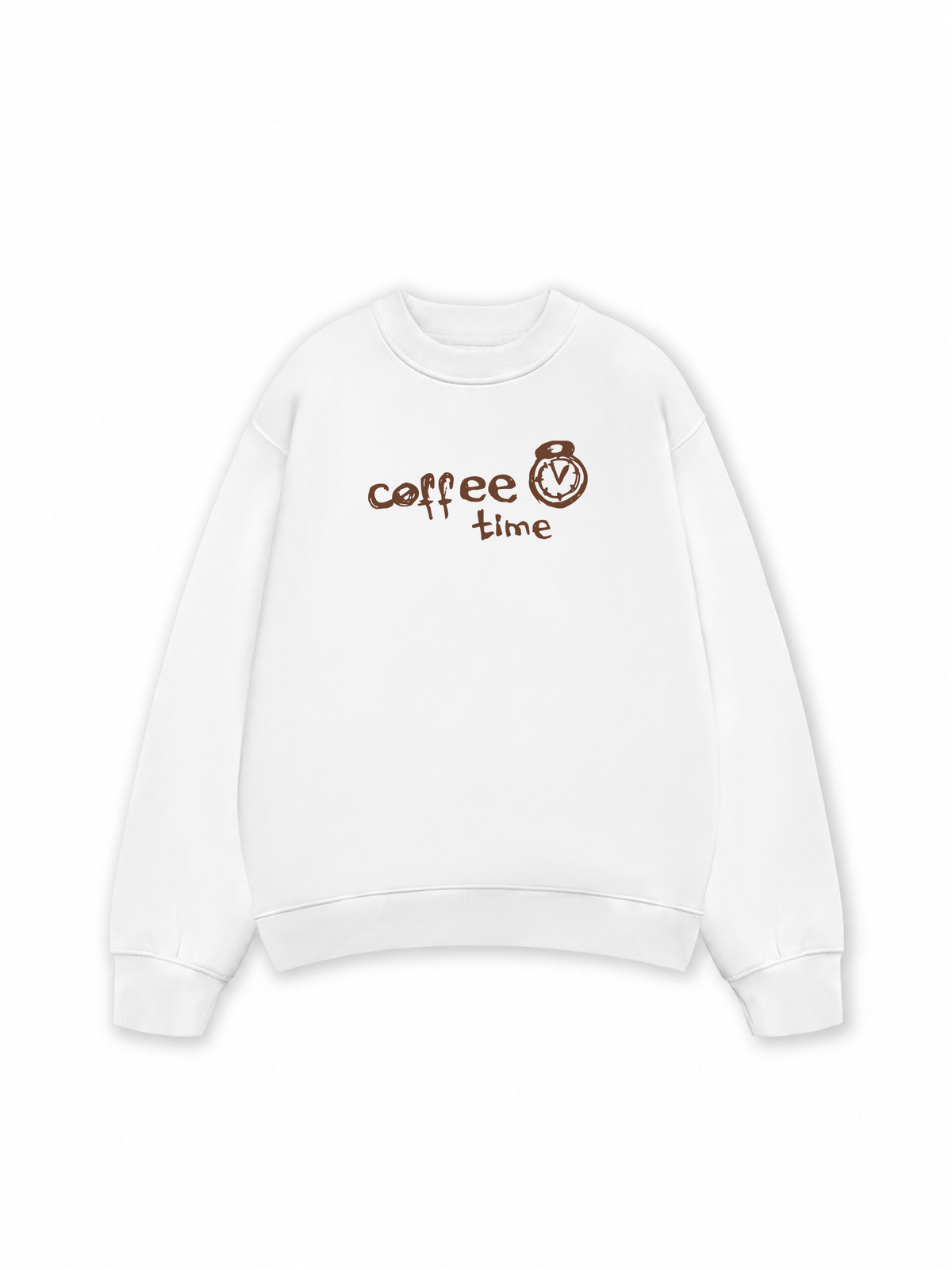 Áo Sweater Nỉ Hai Da Coffee Time