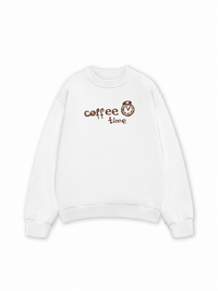 Áo Sweater Nỉ Hai Da Coffee Time