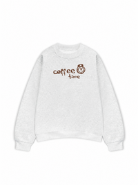 Áo Sweater Nỉ Hai Da Coffee Time