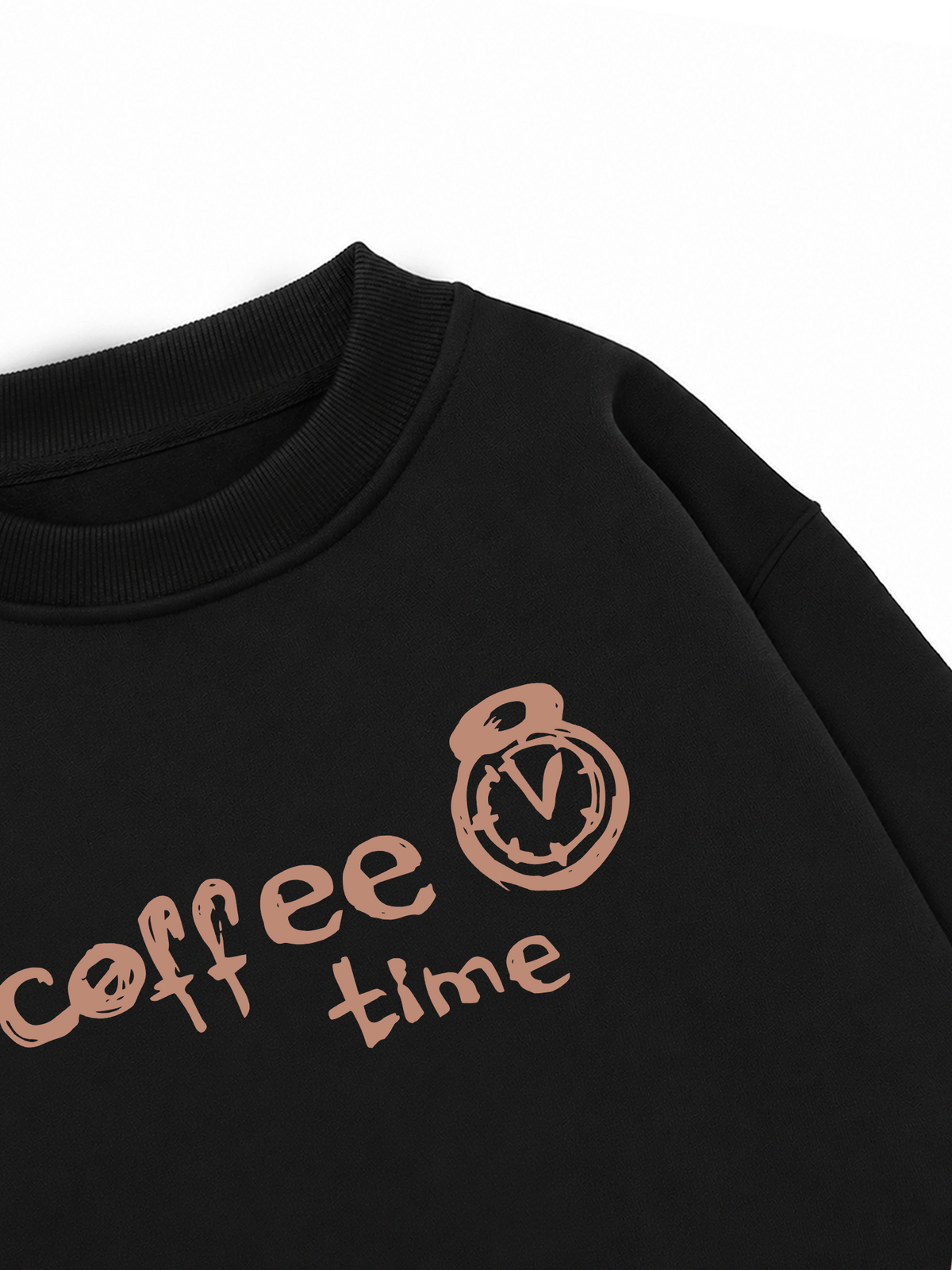 Áo Sweater Nỉ Hai Da Coffee Time
