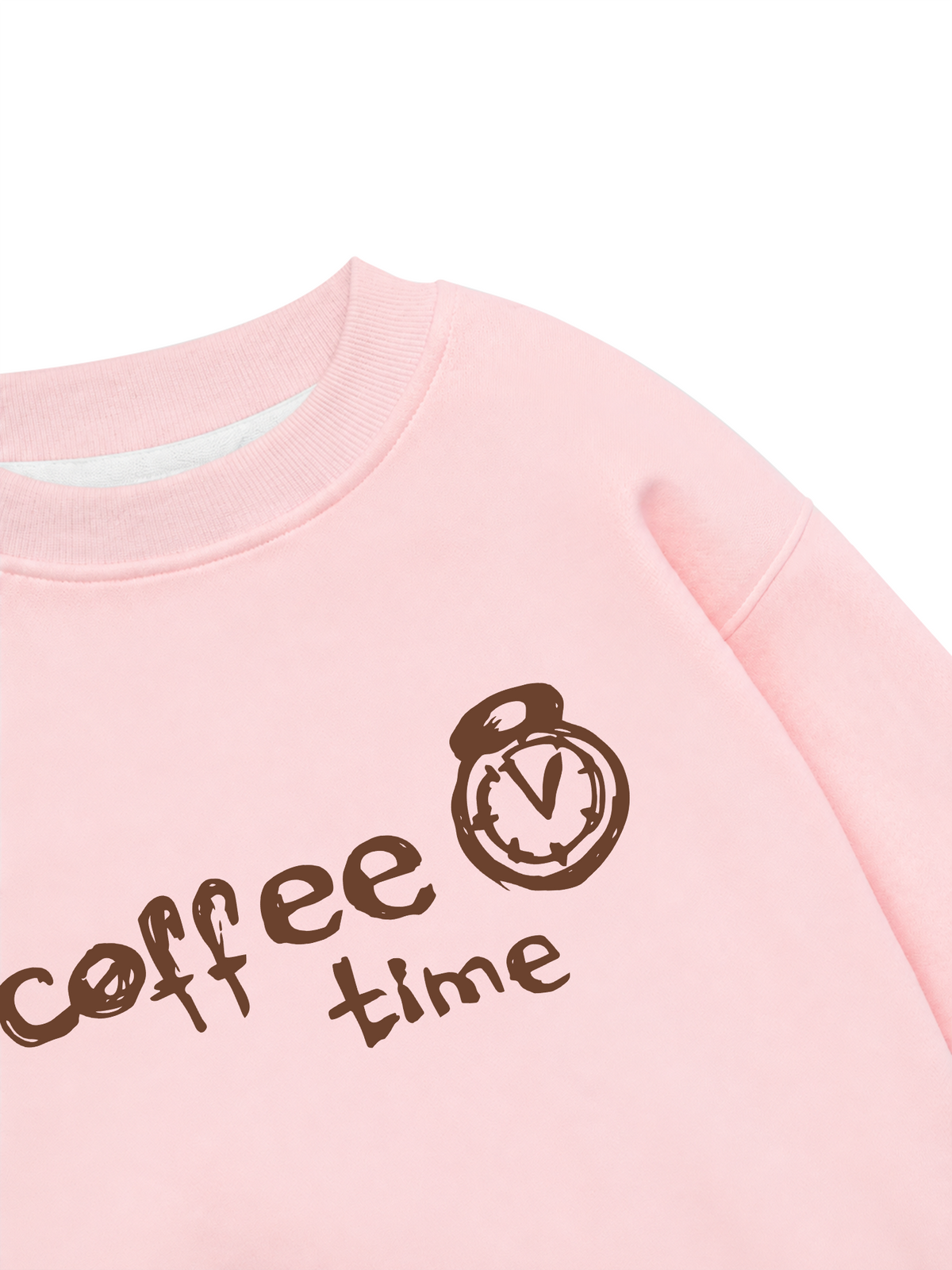 Áo Sweater Nỉ Hai Da Coffee Time