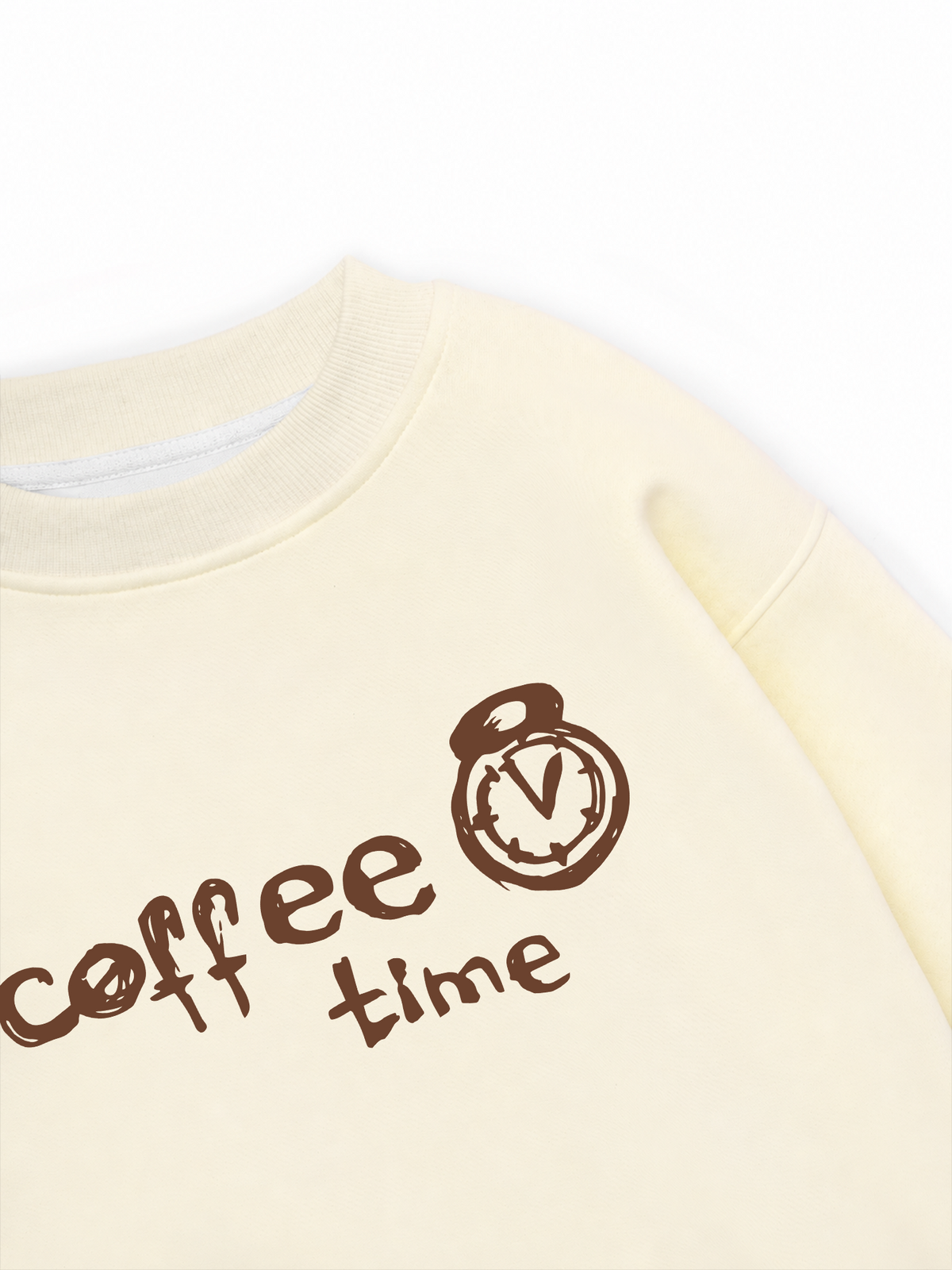 Áo Sweater Nỉ Hai Da Coffee Time