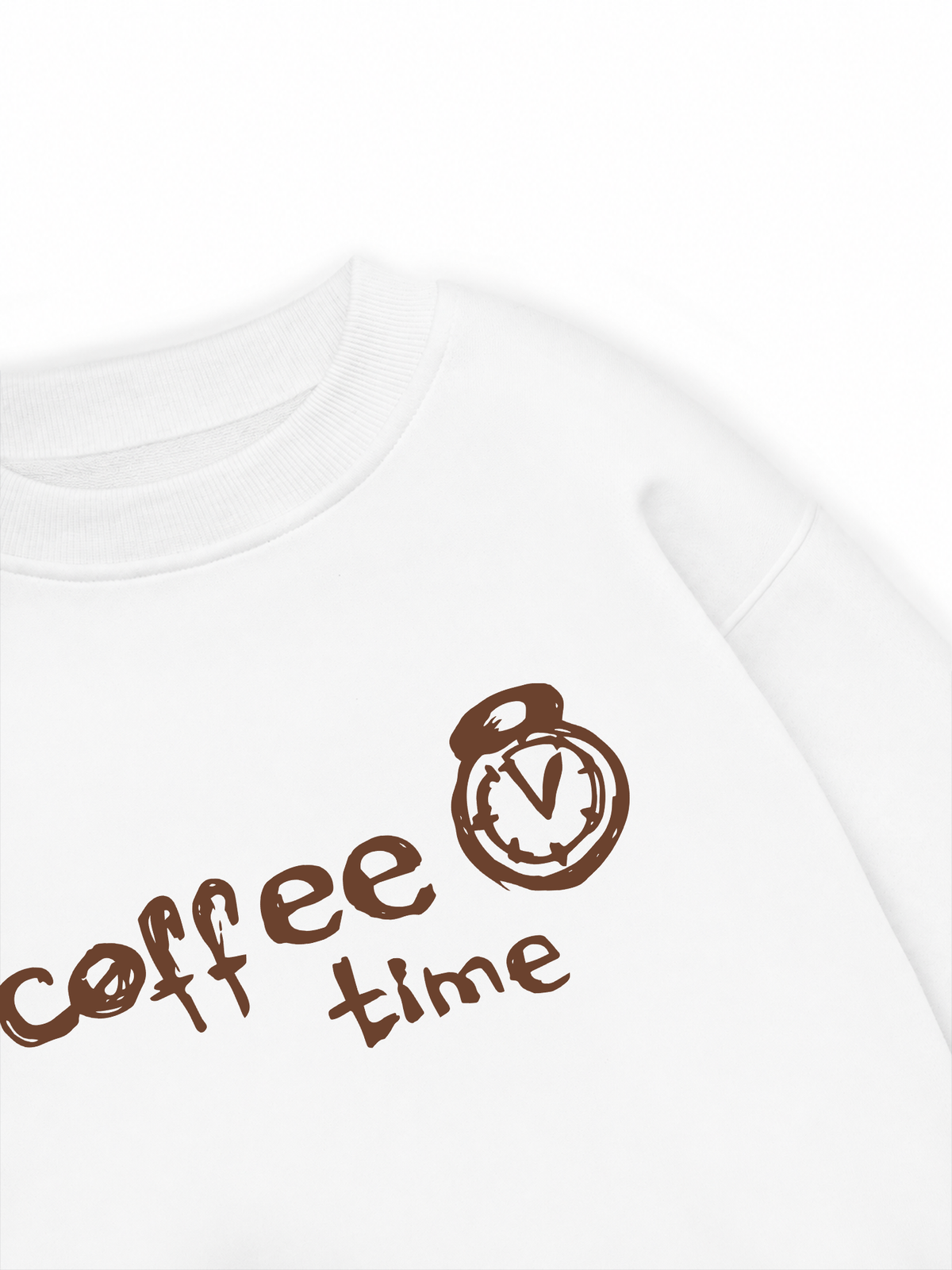 Áo Sweater Nỉ Hai Da Coffee Time