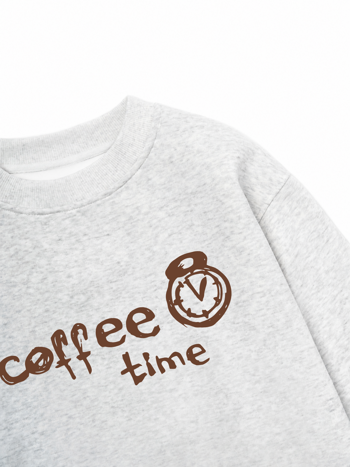 Áo Sweater Nỉ Hai Da Coffee Time