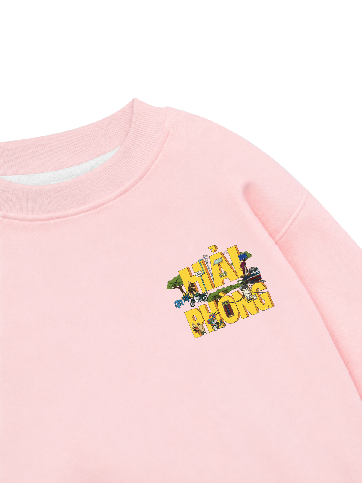 Áo Sweater Nỉ Hai Da Hải Phòng