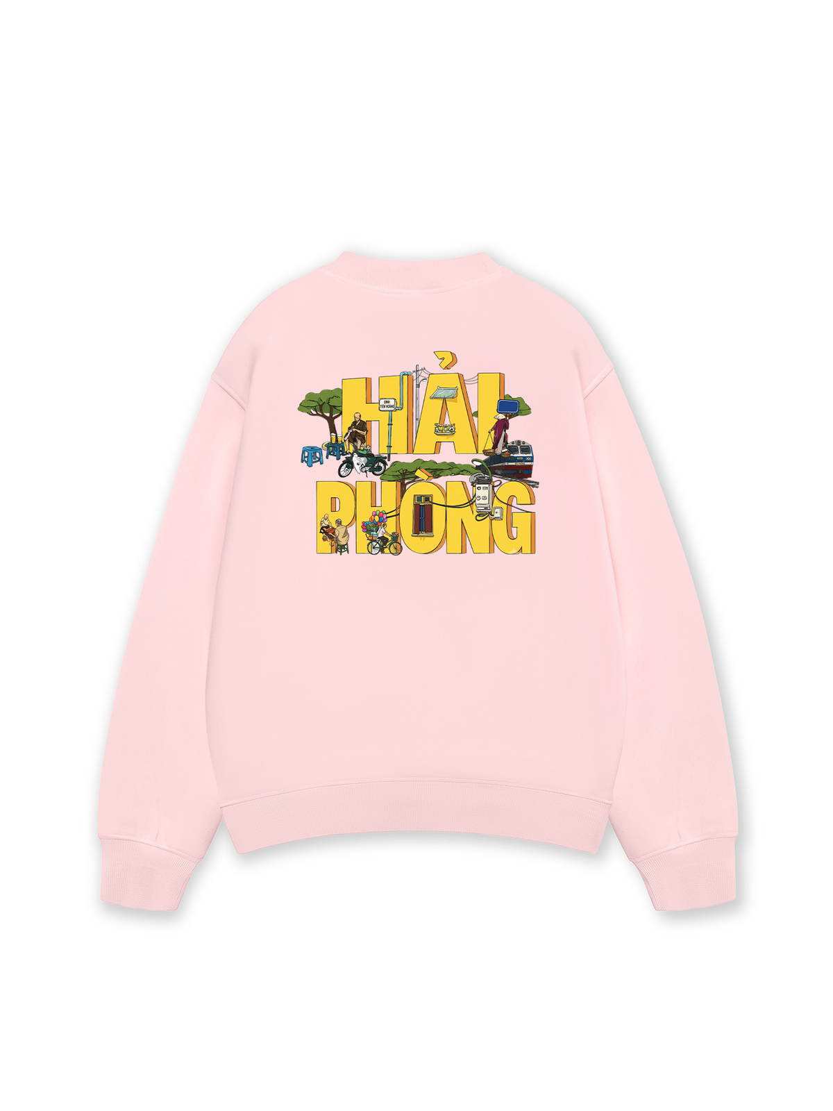 Áo Sweater Nỉ Hai Da Hải Phòng
