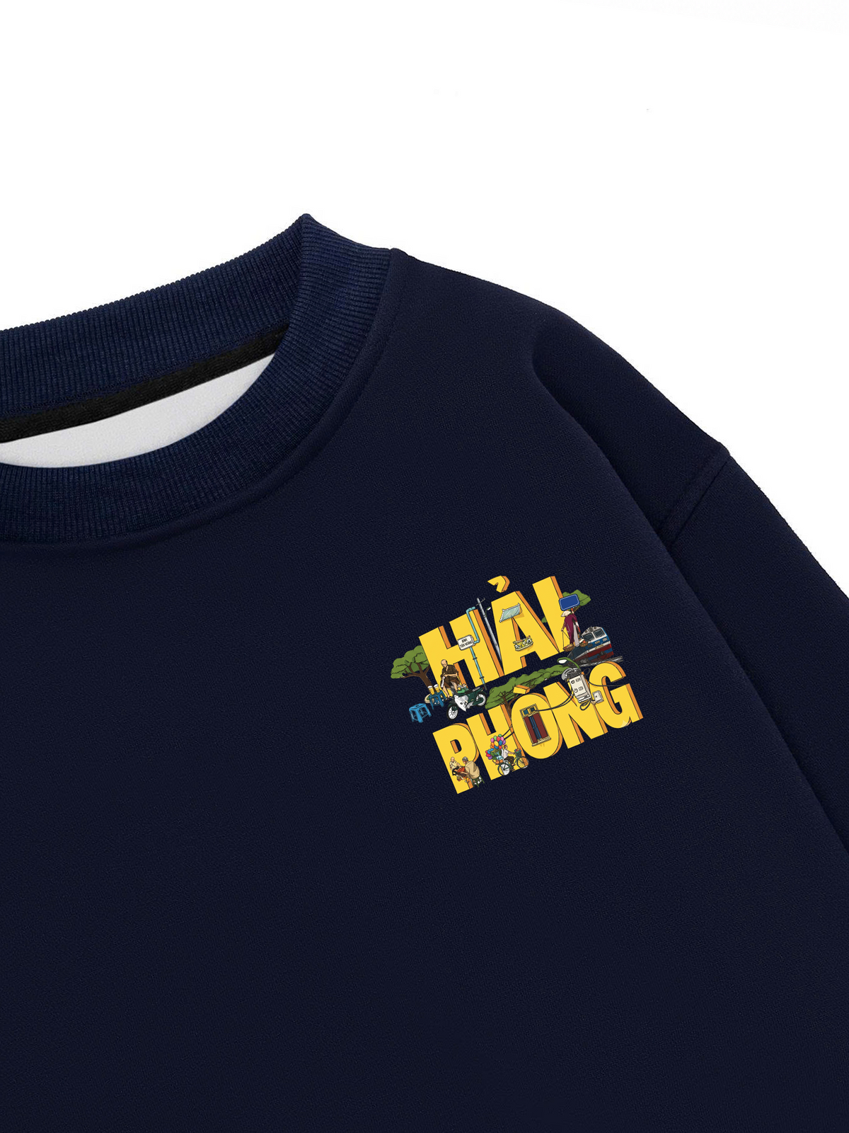 Áo Sweater Nỉ Hai Da Hải Phòng