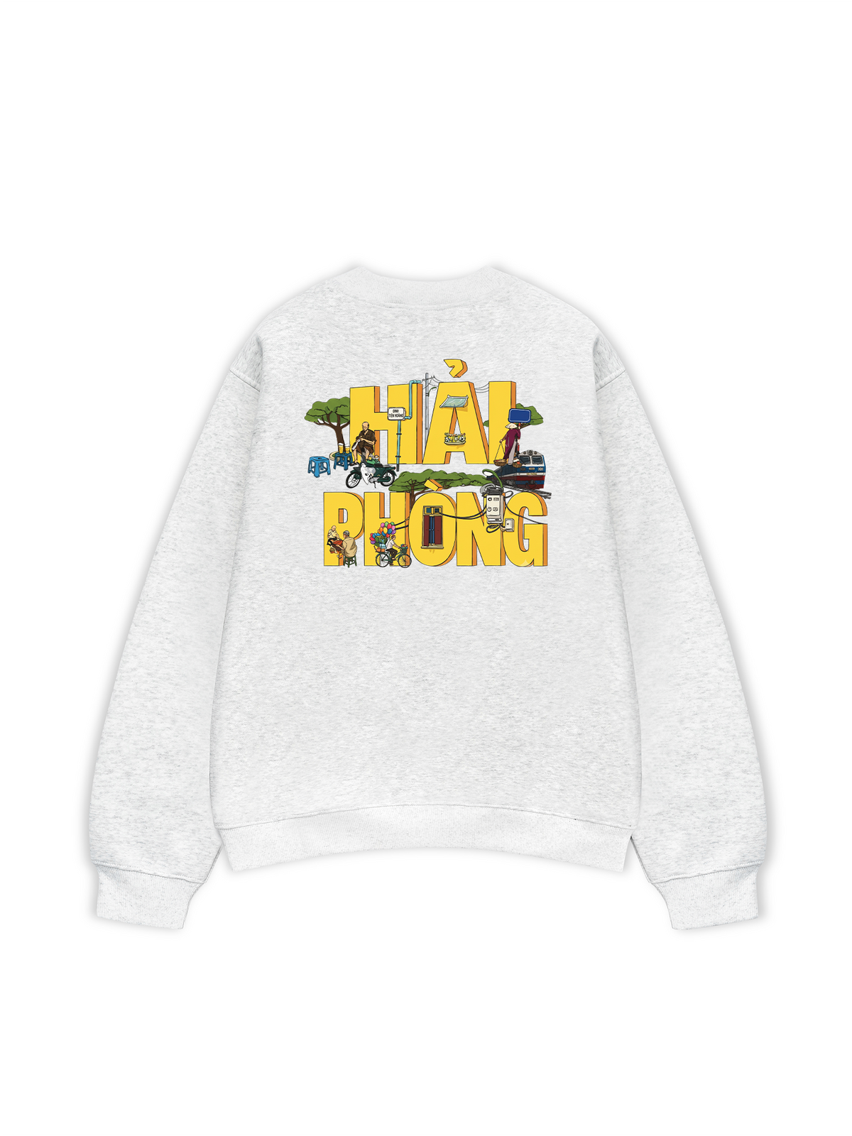 Áo Sweater Nỉ Hai Da Hải Phòng