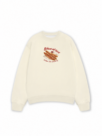 Áo Sweater Nỉ Hai Da Bánh Mì Que Chấm Chí Chương