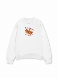 Áo Sweater Nỉ Hai Da Bánh Mì Que Chấm Chí Chương