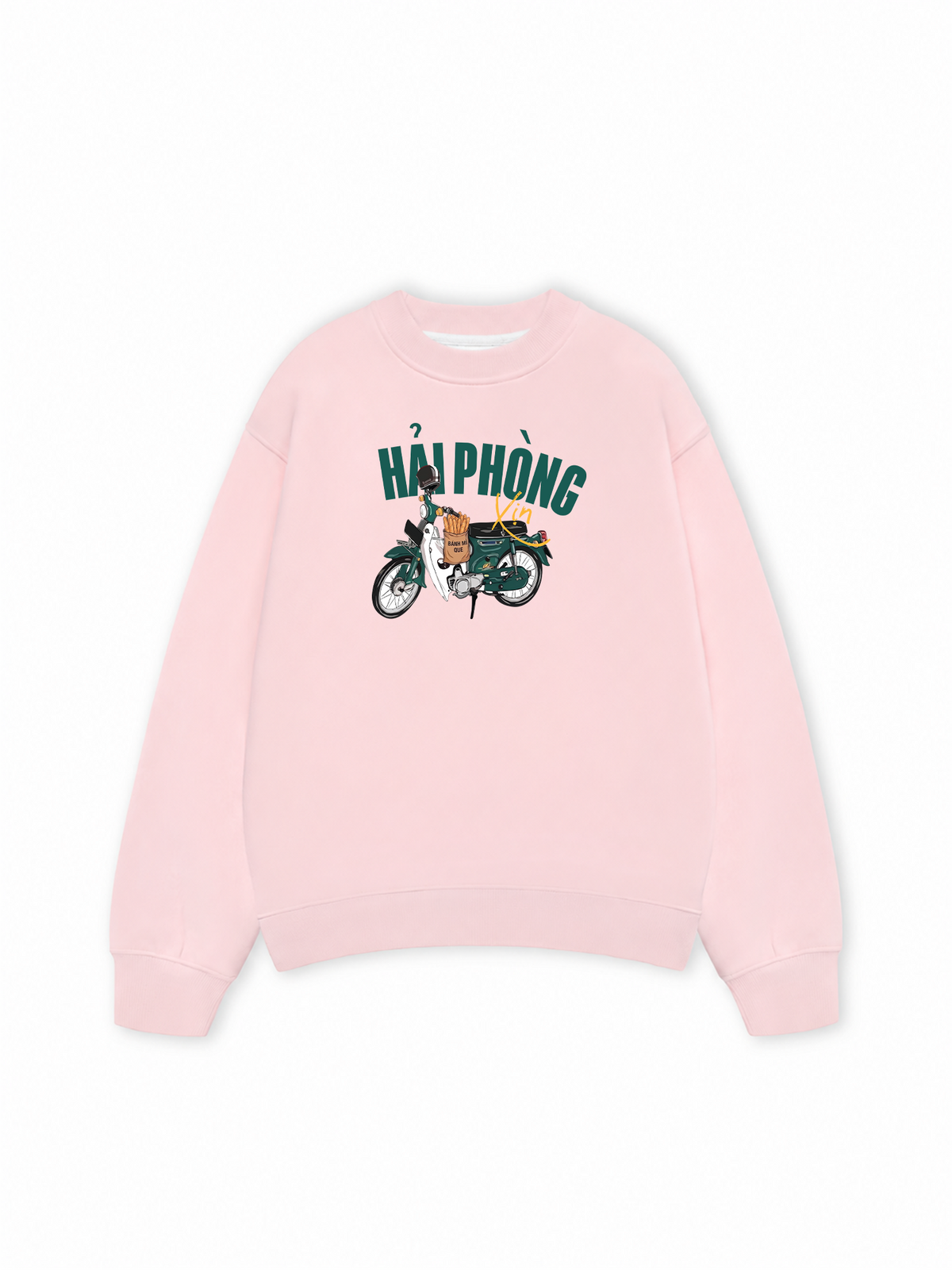 Áo Sweater Nỉ Hai Da Hải Phòng Xịn