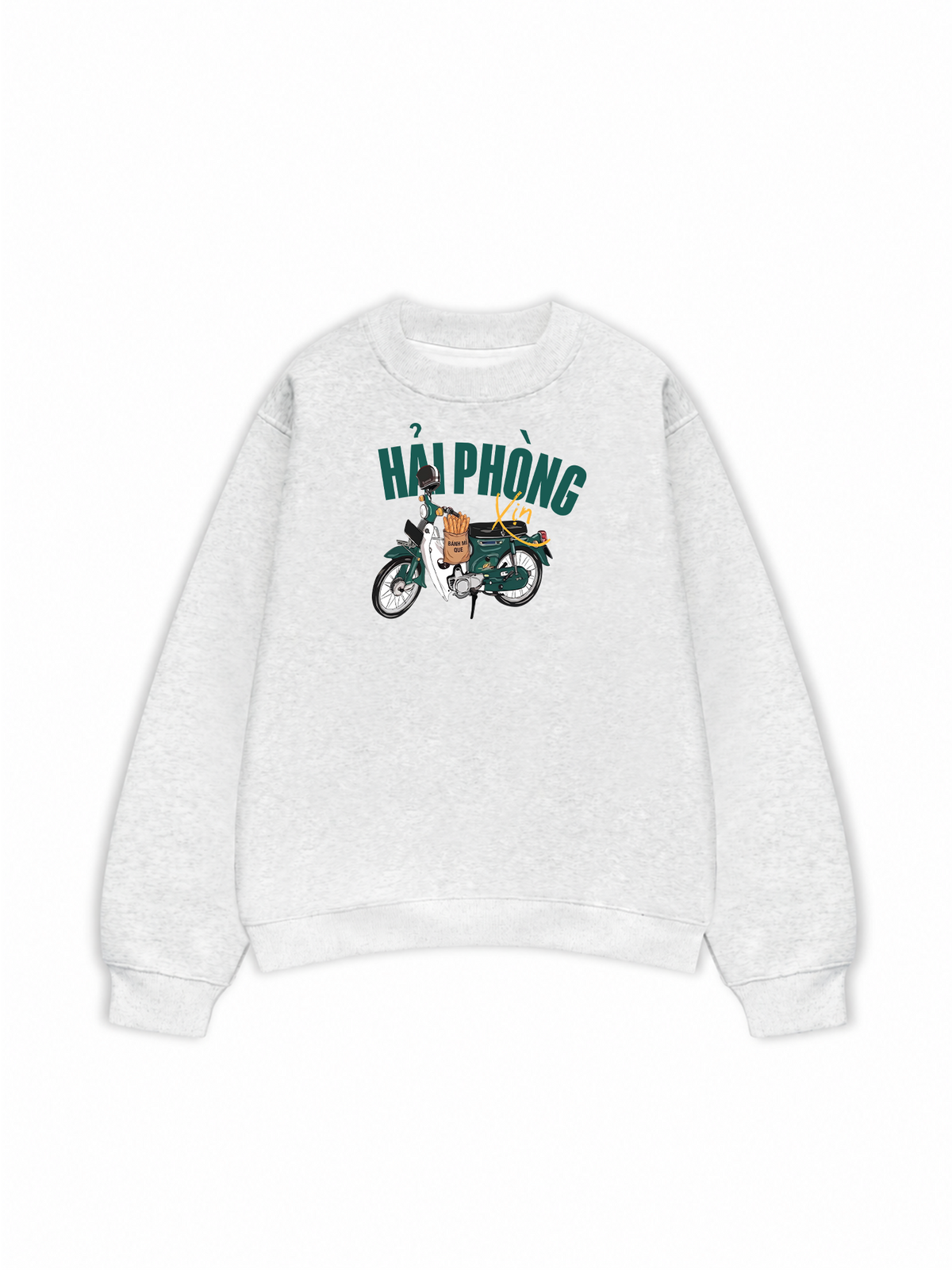 Áo Sweater Nỉ Hai Da Hải Phòng Xịn