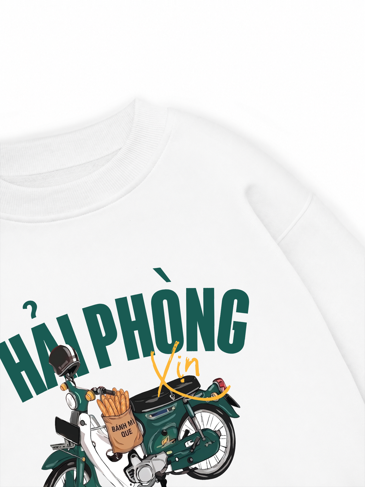 Áo Sweater Nỉ Hai Da Hải Phòng Xịn
