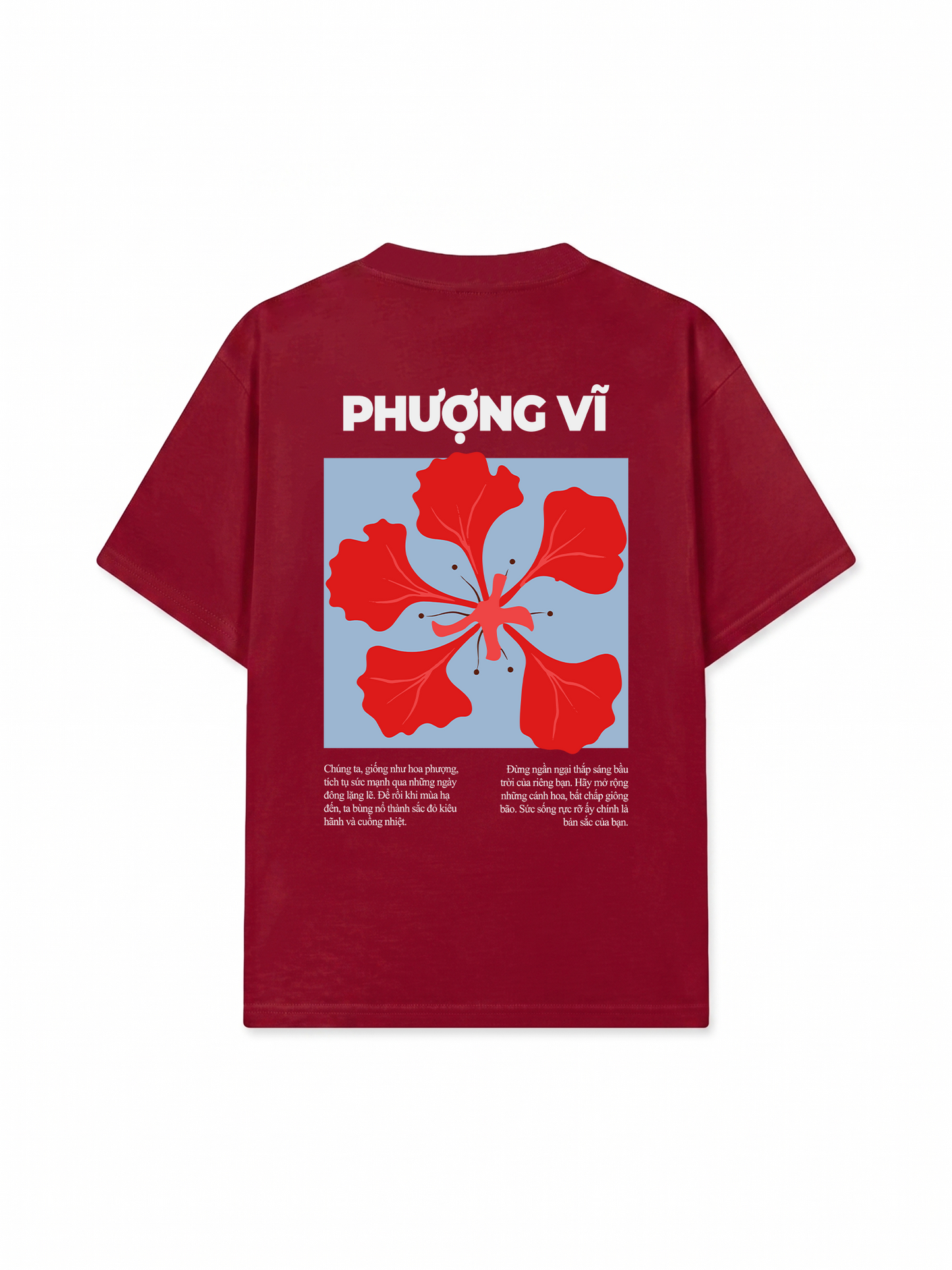 Áo Thun Relaxed Fit Phượng Vĩ