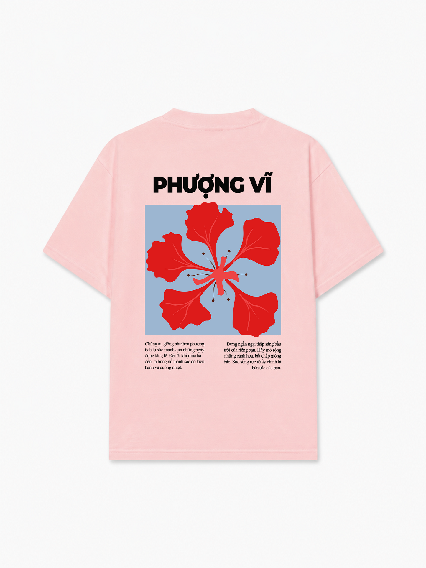 Áo Thun Relaxed Fit Phượng Vĩ