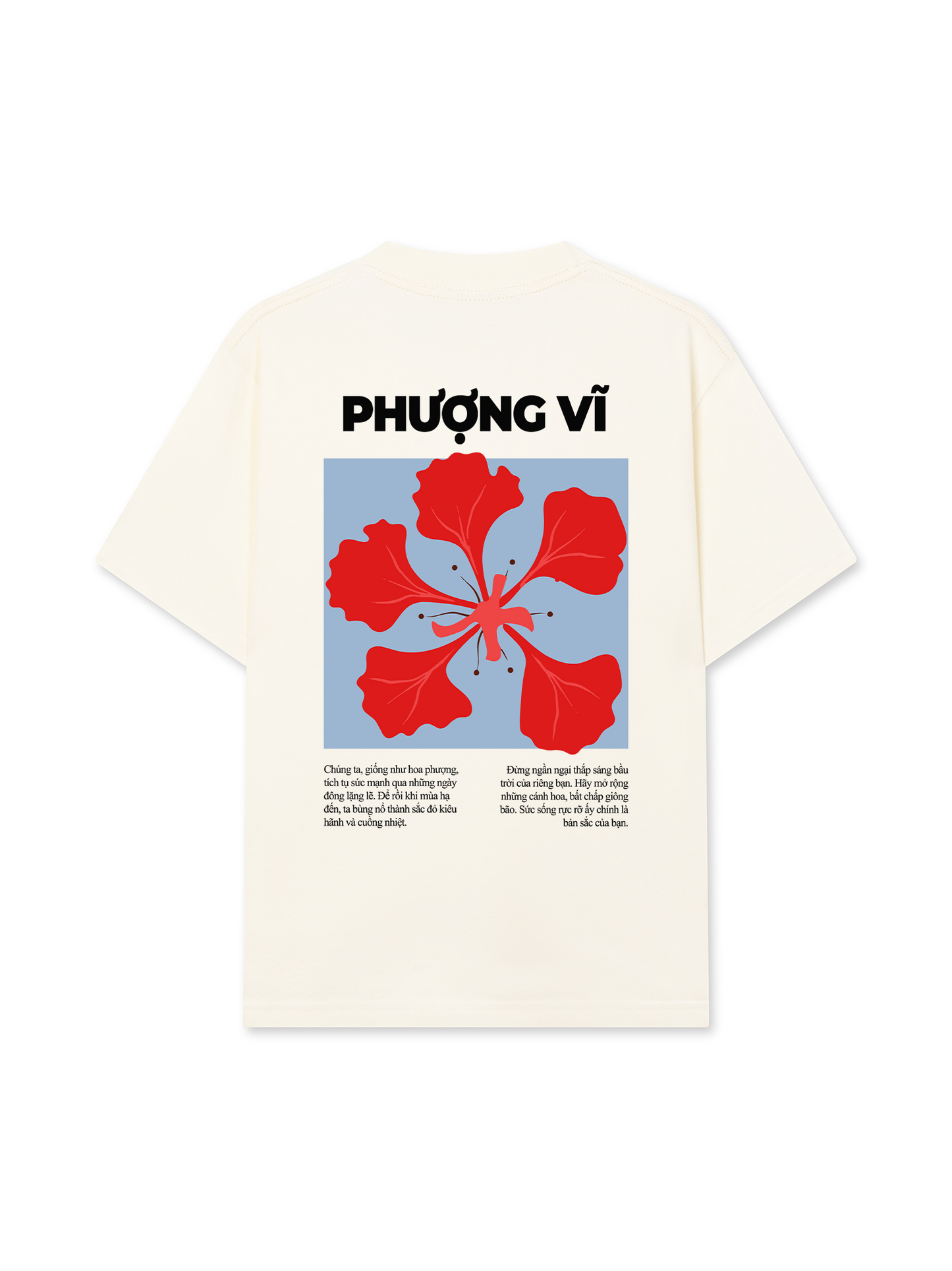 Áo Thun Relaxed Fit Phượng Vĩ