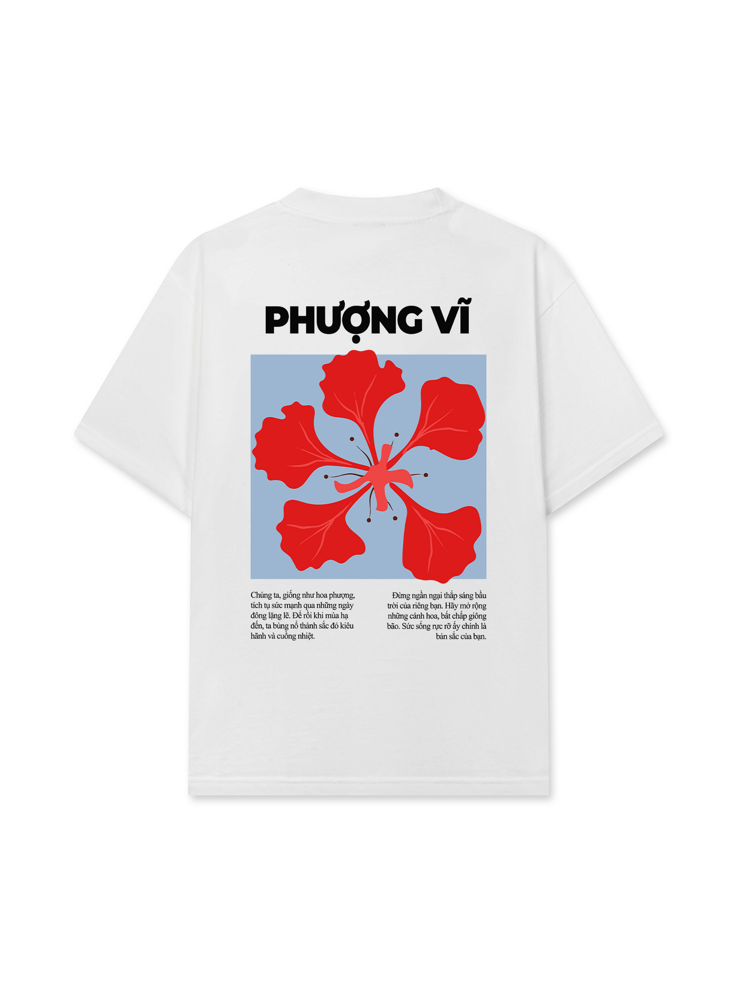 Áo Thun Relaxed Fit Phượng Vĩ