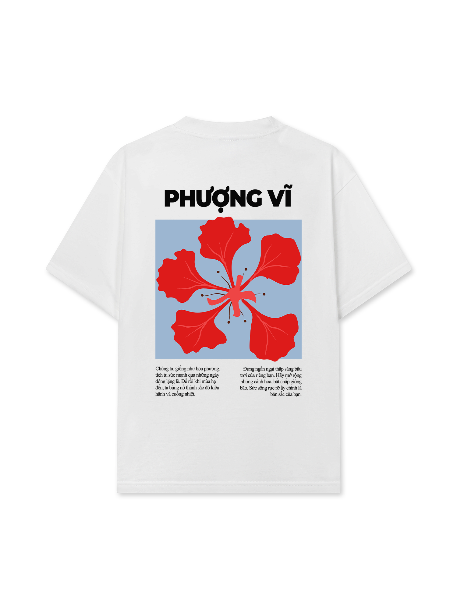 Áo Thun Relaxed Fit Phượng Vĩ