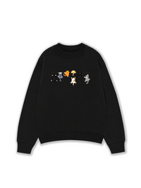 Áo Sweater Nỉ Hai Da TNO Cat Line Up