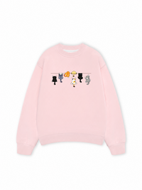 Áo Sweater Nỉ Hai Da TNO Cat Line Up