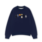 Áo Sweater Nỉ Hai Da TNO Cat Line Up