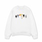 Áo Sweater Nỉ Hai Da TNO Cat Line Up