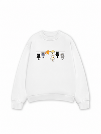 Áo Sweater Nỉ Hai Da TNO Cat Line Up