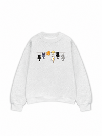Áo Sweater Nỉ Hai Da TNO Cat Line Up