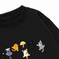 Áo Sweater Nỉ Hai Da TNO Cat Line Up