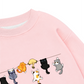 Áo Sweater Nỉ Hai Da TNO Cat Line Up