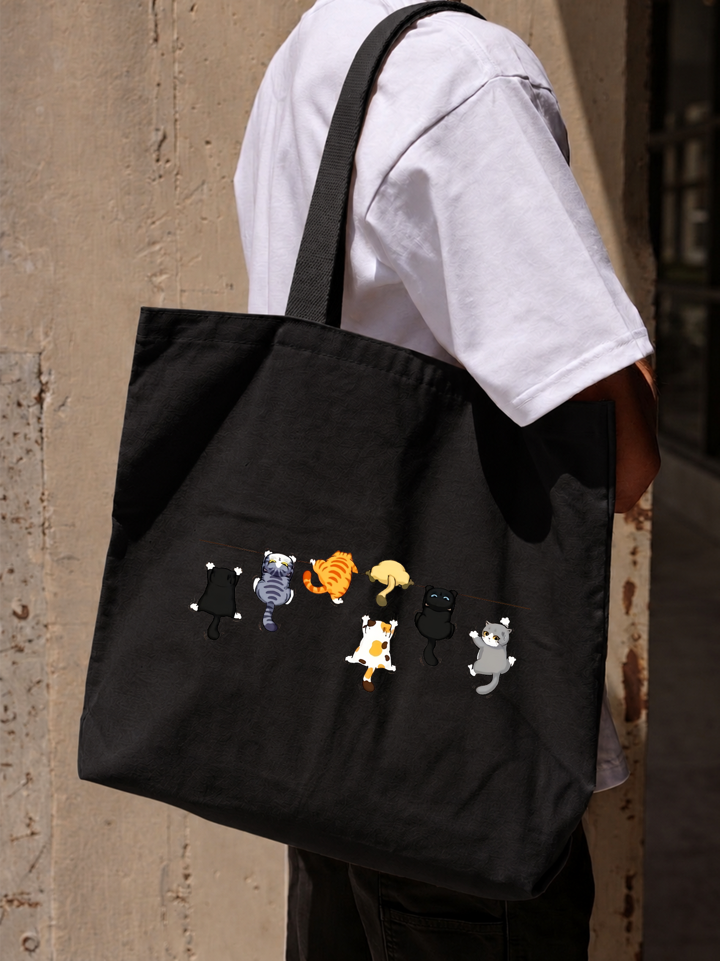 Túi Tote Cat Line Up