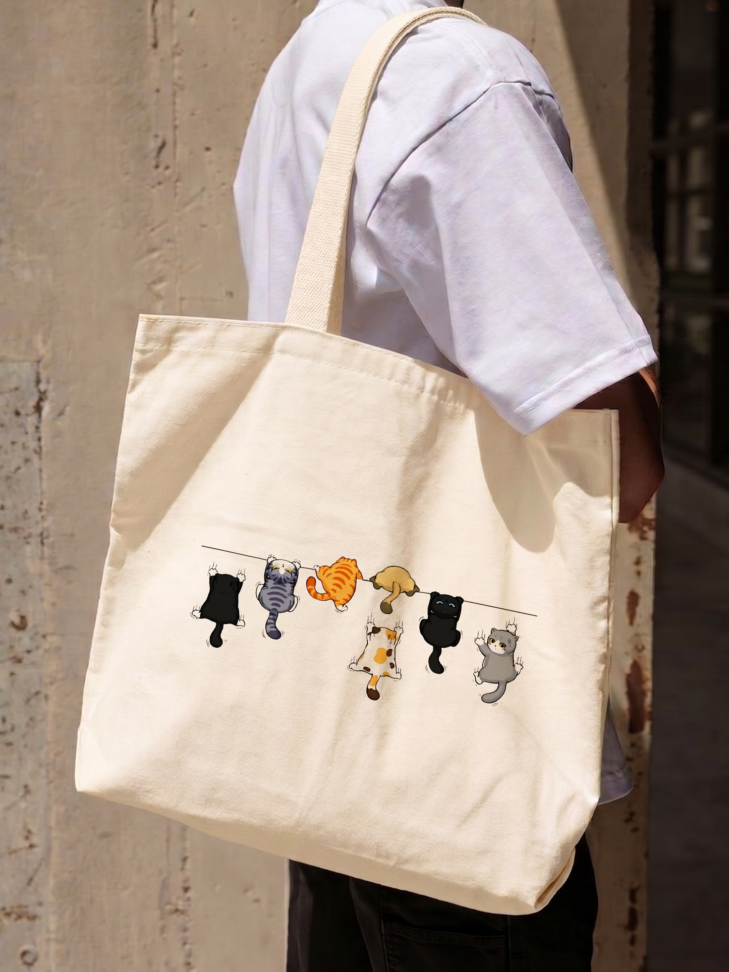Túi Tote Cat Line Up