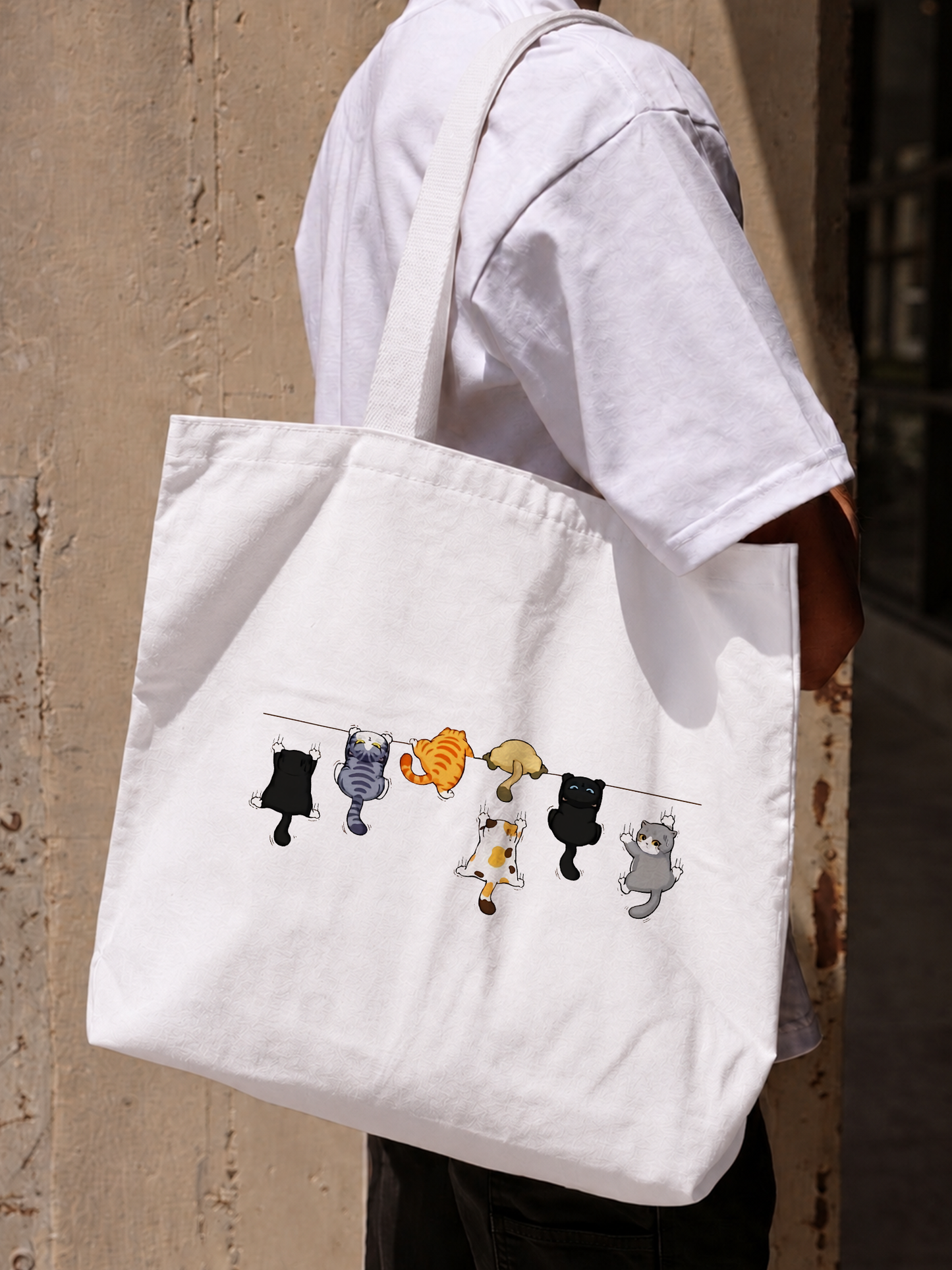 Túi Tote Cat Line Up