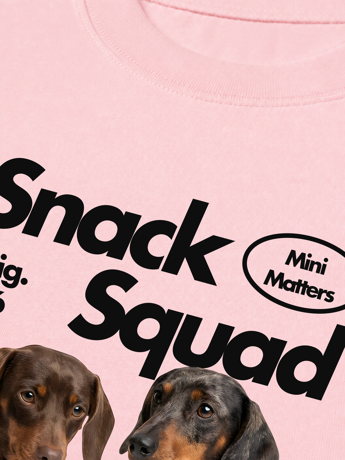 Áo Thun Relaxed Fit Snack Squad