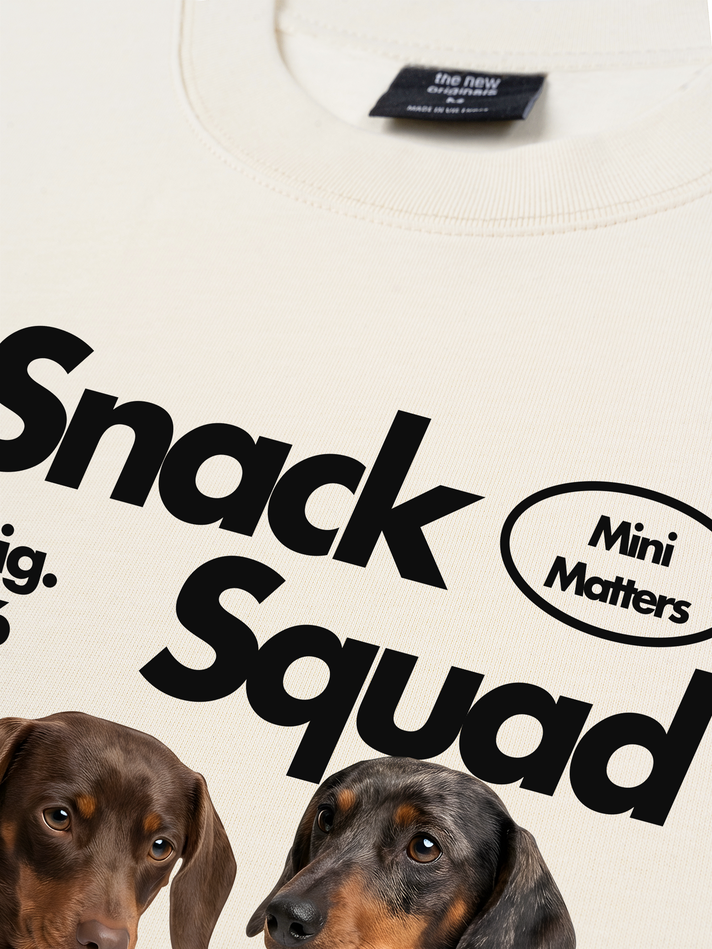 Áo Thun Relaxed Fit Snack Squad