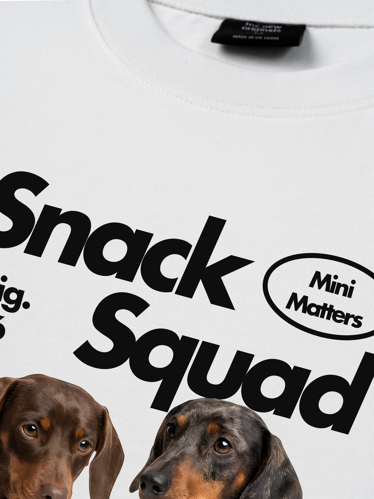 Áo Thun Relaxed Fit Snack Squad