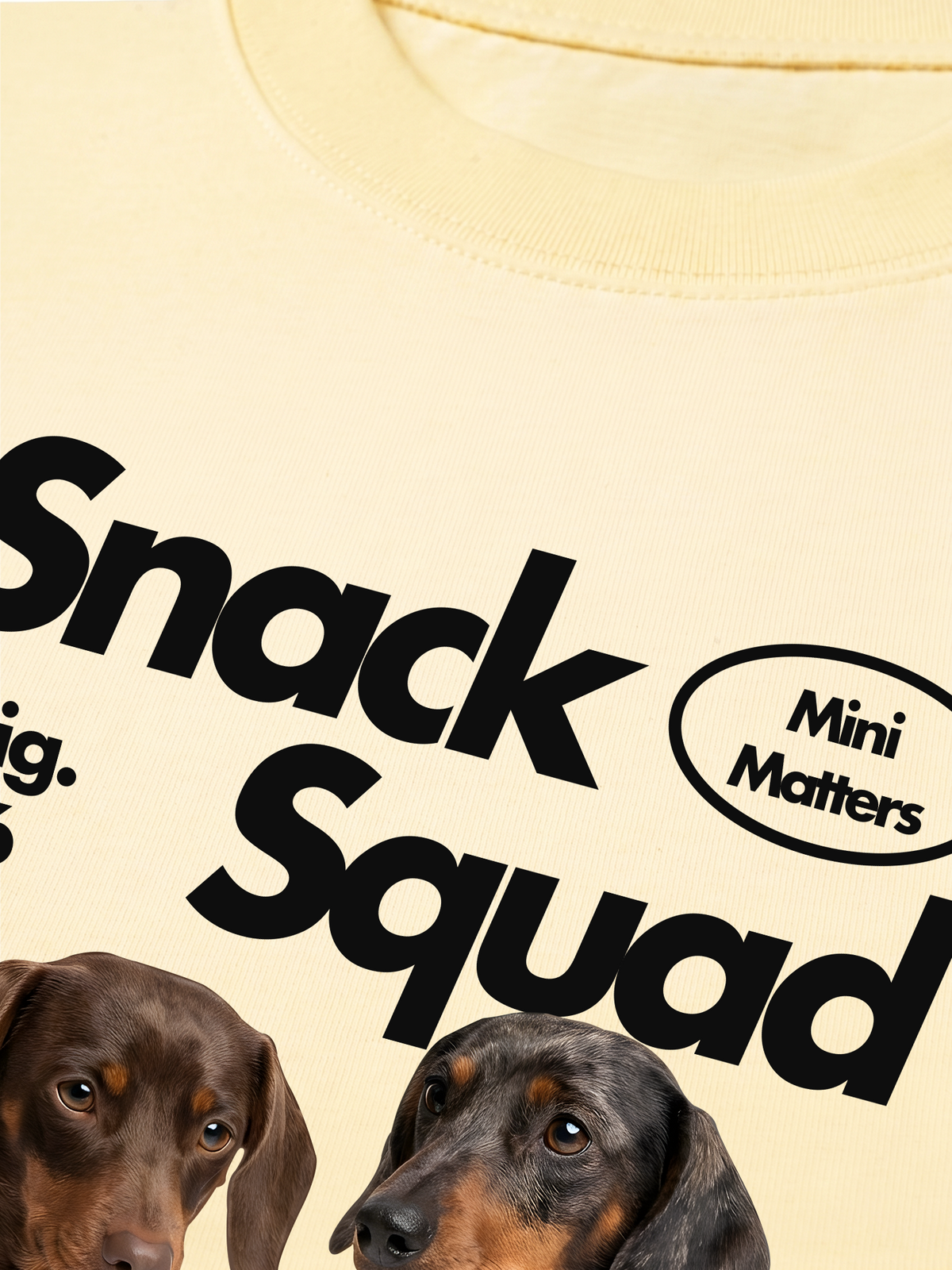 Áo Thun Relaxed Fit Snack Squad