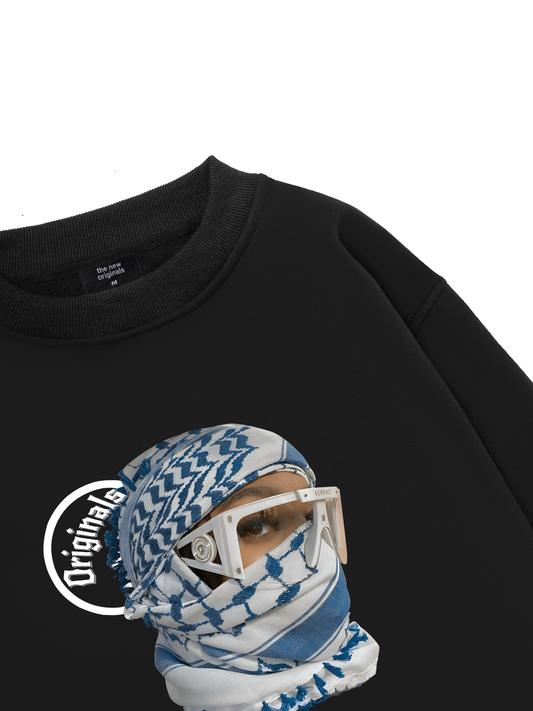 High Quality Desert Scarf Girl Sweater