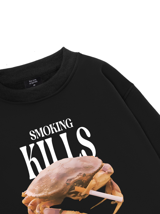 Ocean Smoking Kills Sweater